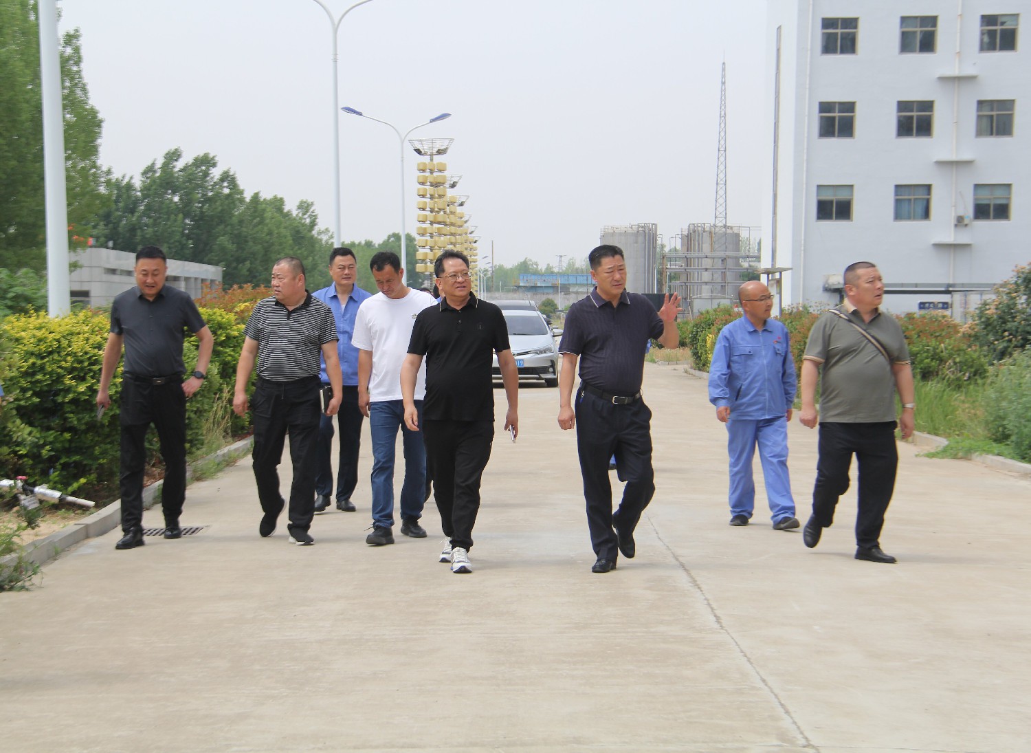 中商國(guó)聯(lián)、上海電力來(lái)化工基地合作洽談