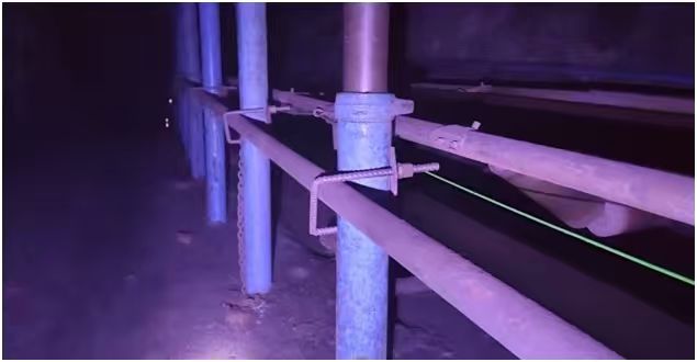 金達煤礦啟用支柱硬連鎖裝置  筑牢井下作業(yè)安全防線