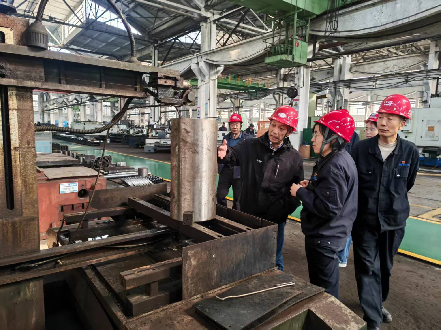 魯機公司考察團赴舞鋼集團開展專項考察交流